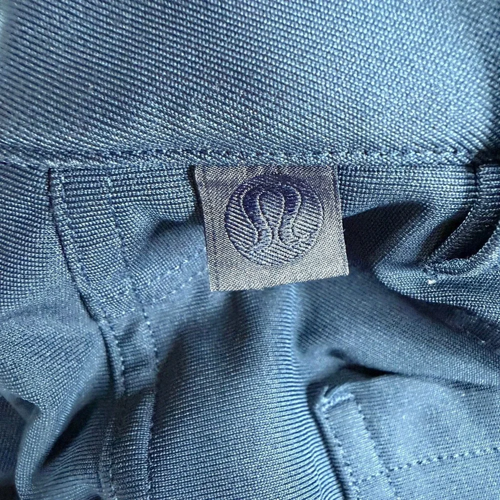 Lululemon ABC Slim 5-Pocket Pant Classic Men 34 Blue Warpstreme Stretch Slim